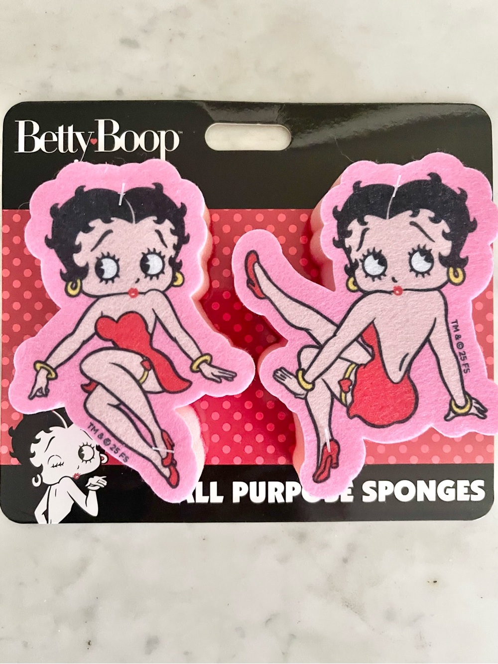 Betty Boop All Purpose Sponges